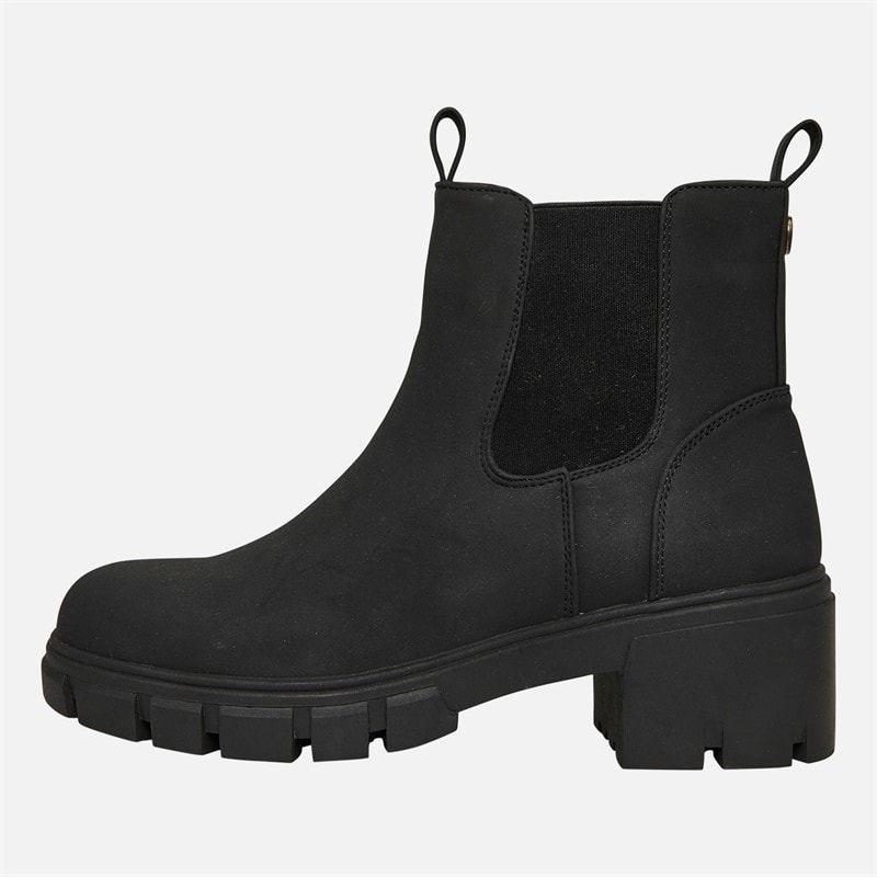 French Connection Dames Chelsea Boots Met Grove Zool Zwart - Afbeelding 2