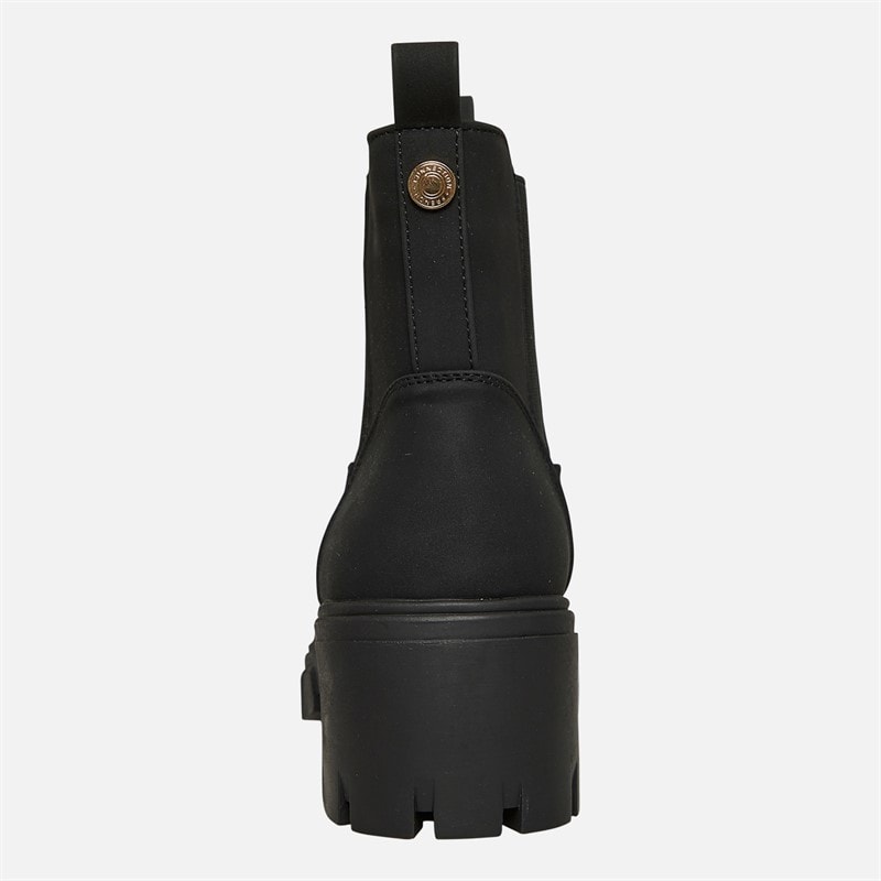 French Connection Dames Chelsea Boots Met Grove Zool Zwart - Afbeelding 4