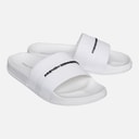 French Connection Jongens band slippers Wit/Black Logo