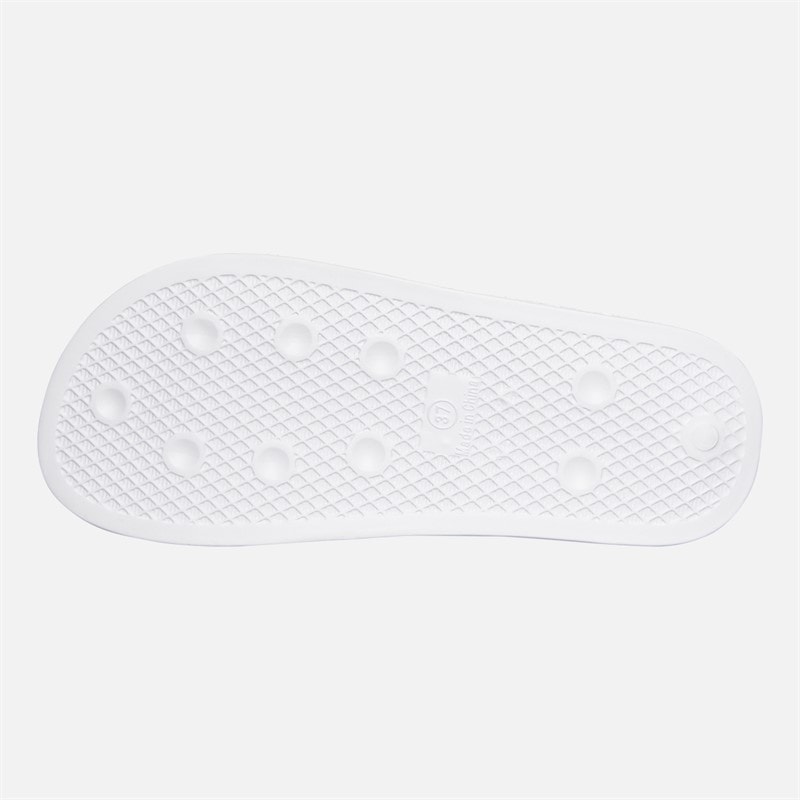 French Connection Jongens band slippers Wit/Black Logo - Afbeelding 3
