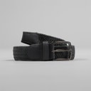 French Connection Ceinture élastique tissée Homme Charbon de bois Foncé