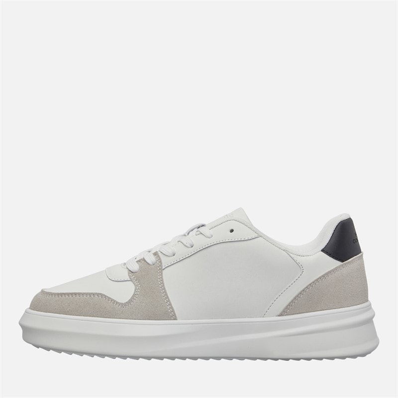 French Connection Hybrid Court sneakersy dla niego kolor czarno-biały – zdjęcie  1