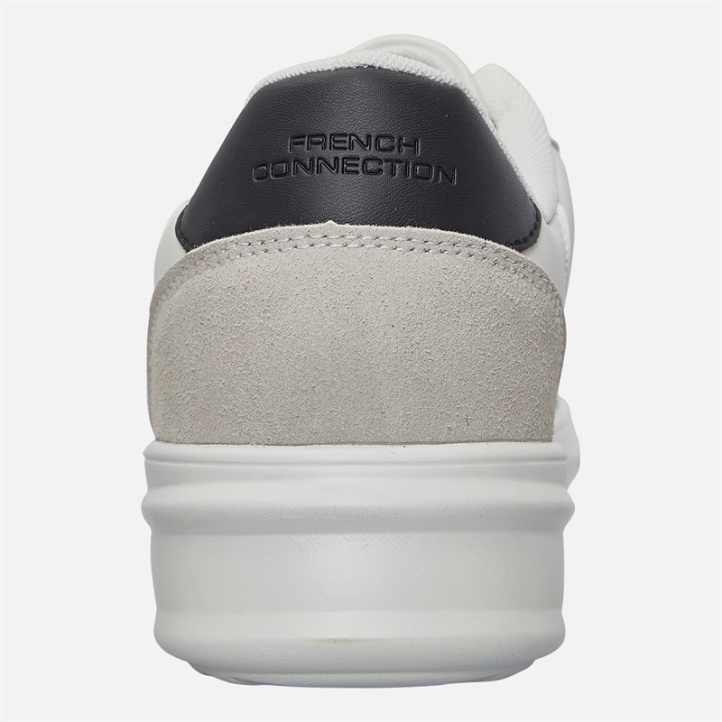 French Connection Hybrid Court sneakersy dla niego kolor czarno-biały – zdjęcie  3