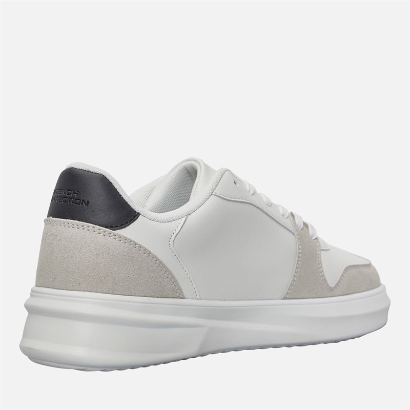 French Connection Hybrid Court sneakersy dla niego kolor czarno-biały – zdjęcie  5