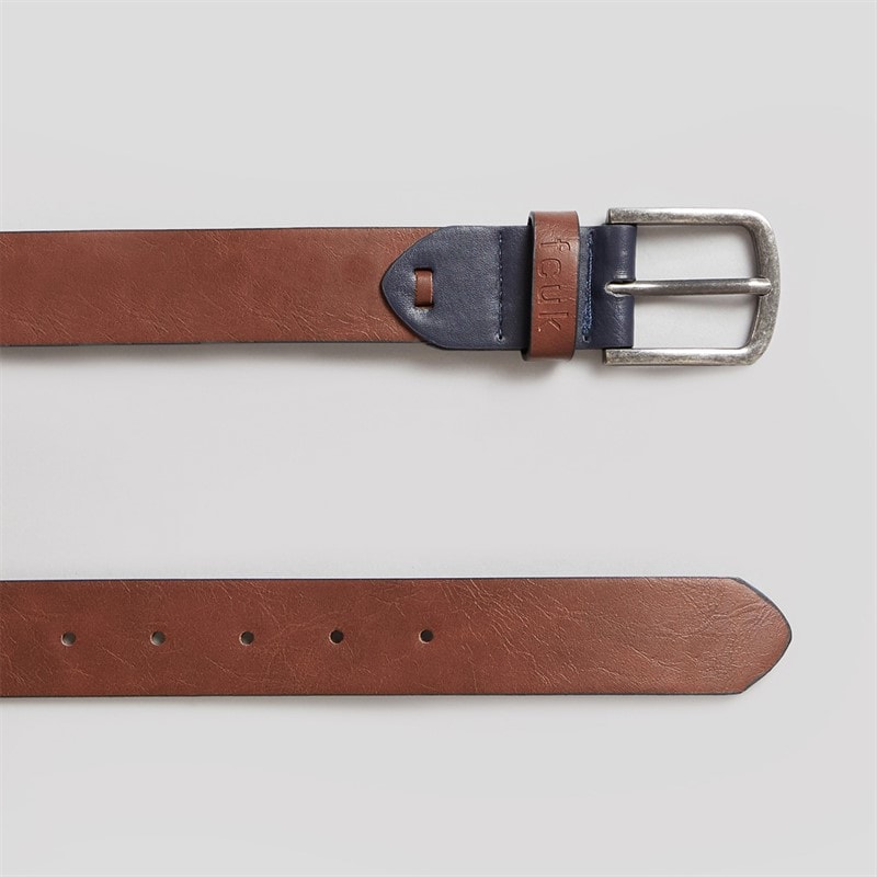 French Connection Ceinture FCUK Homme Marron - Image 2