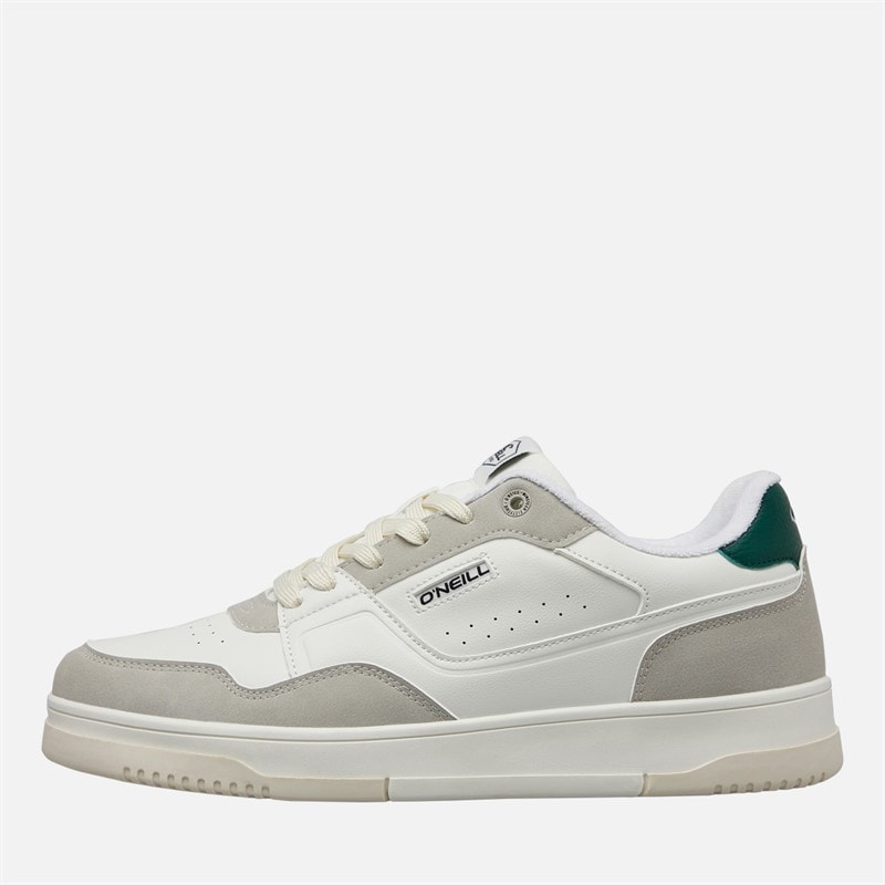 O'Neill Heren Sheldon Sneakers Fel Wit/Nimbus Wolk Bright White/ Nimbus Cloud - Afbeelding 1