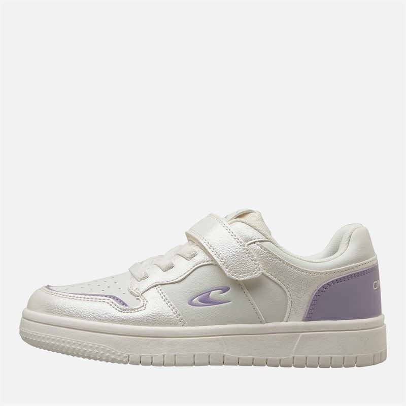 O'Neill Meisjes Delilah Sneakers Off White/Light Silver Off White/ Light Silver