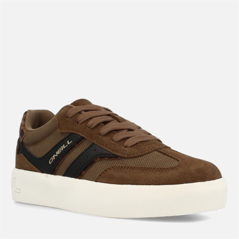 O'Neill Dames Bayville Platform Sneakers Kastanjebruin - Afbeelding 2