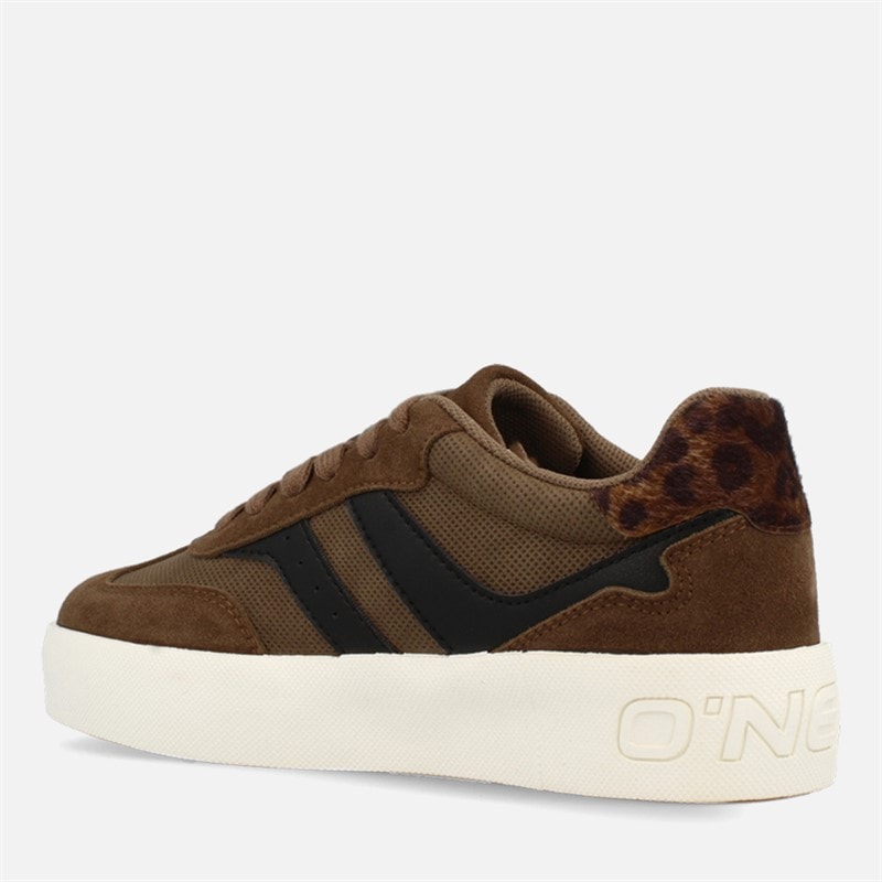 O'Neill Dames Bayville Platform Sneakers Kastanjebruin - Afbeelding 4