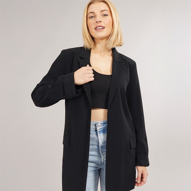 Only Blazer Dames Blanca Life 3/4 los zwart - Afbeelding 1