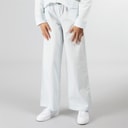 Only Meisjes Clara Label Casual broek Blauw