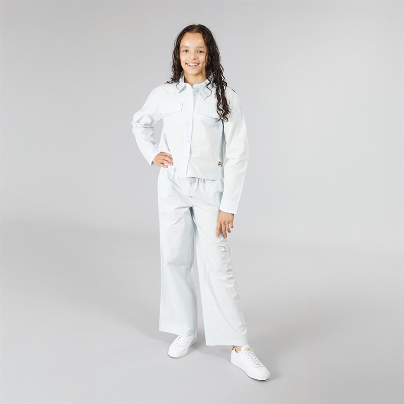 Only Meisjes Clara Label Casual broek Blauw - Afbeelding 4