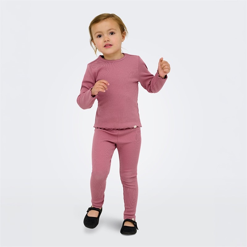 Only Mädchen Mini Trinny Oberteil Heather Rose - Bild 2