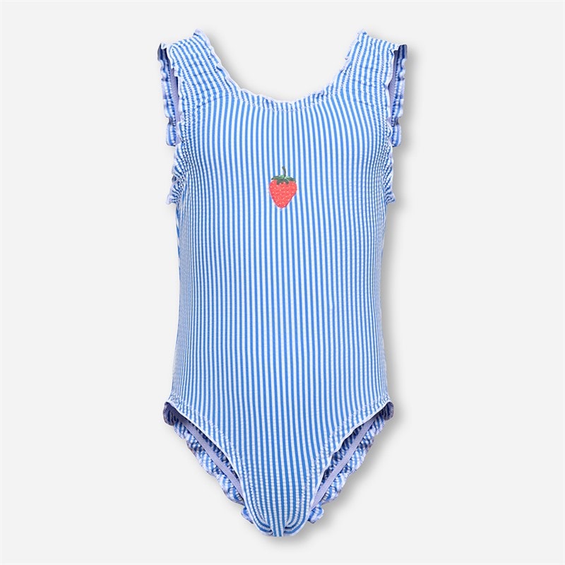 Only Maillot de bain mini soleil Fille Ultramarine