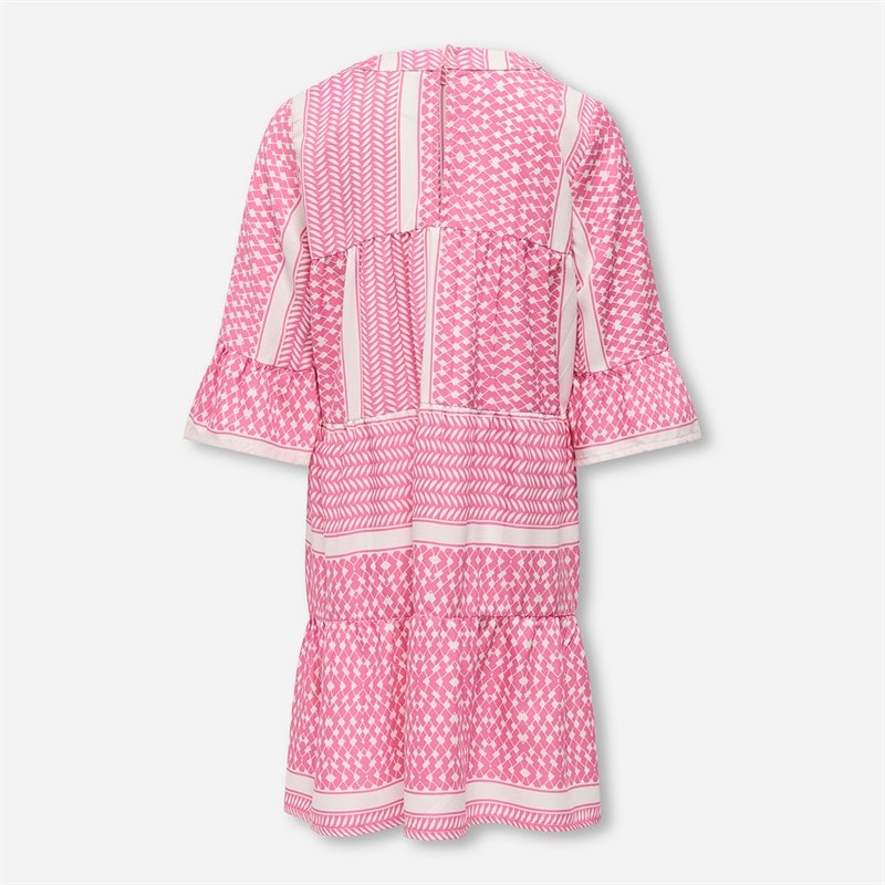 Only Mädchen Alberte Life Kleid Fuchsia Pink - Bild 2