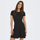 Only Damen Casi Cutline Kleid Schwarz