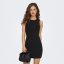 Only Robe Wilma Femme Côtelette Noir