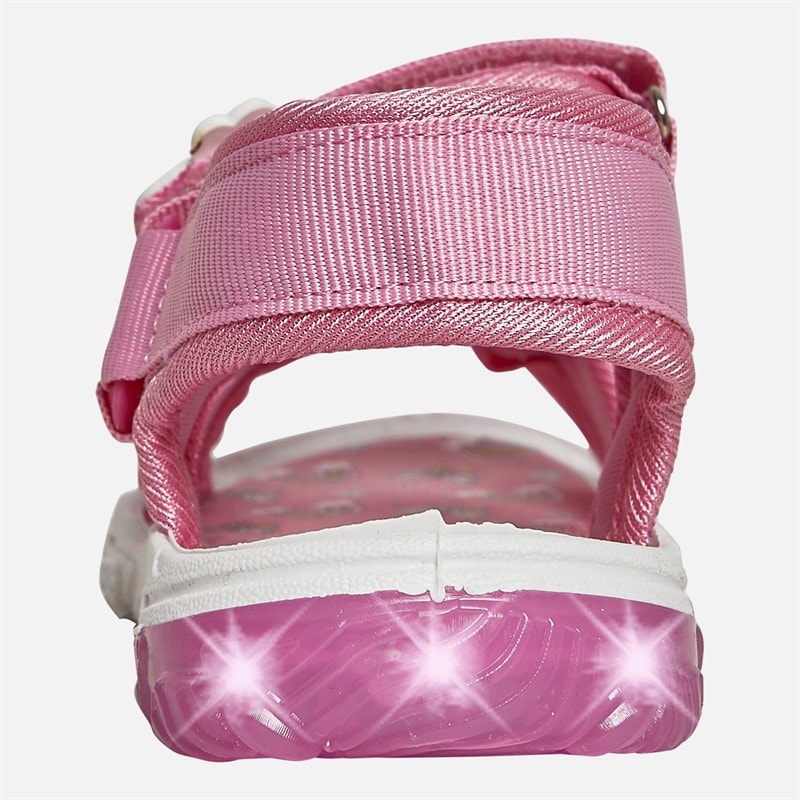 Peppa Pig Meisjes Doodle Light Up Sandalen Roze - Afbeelding 4