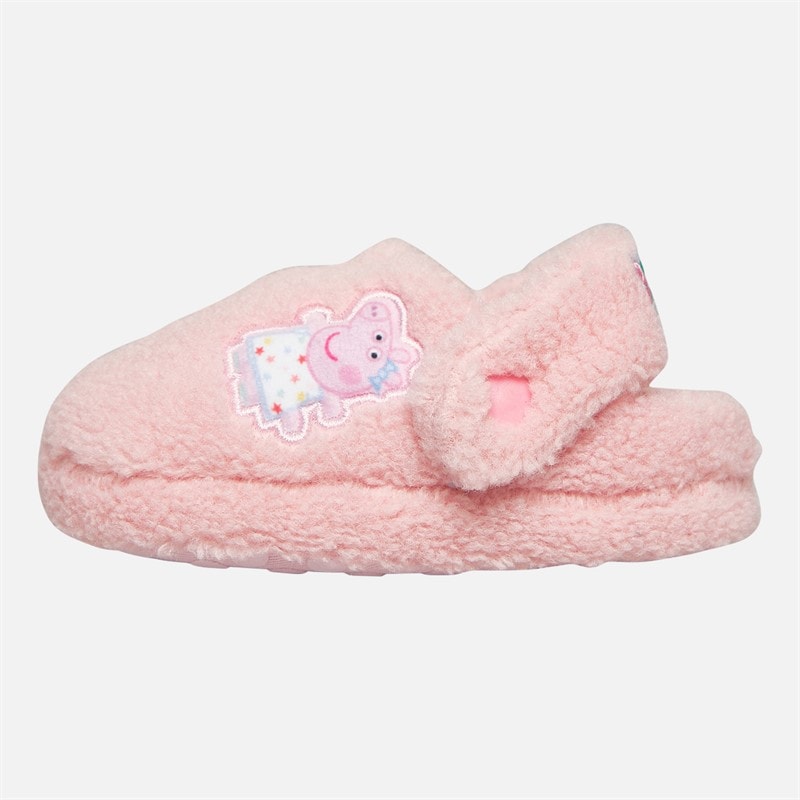 Peppa Pig Meisjes Hayle Volledige Borg Pantoffels Roze - Afbeelding 2