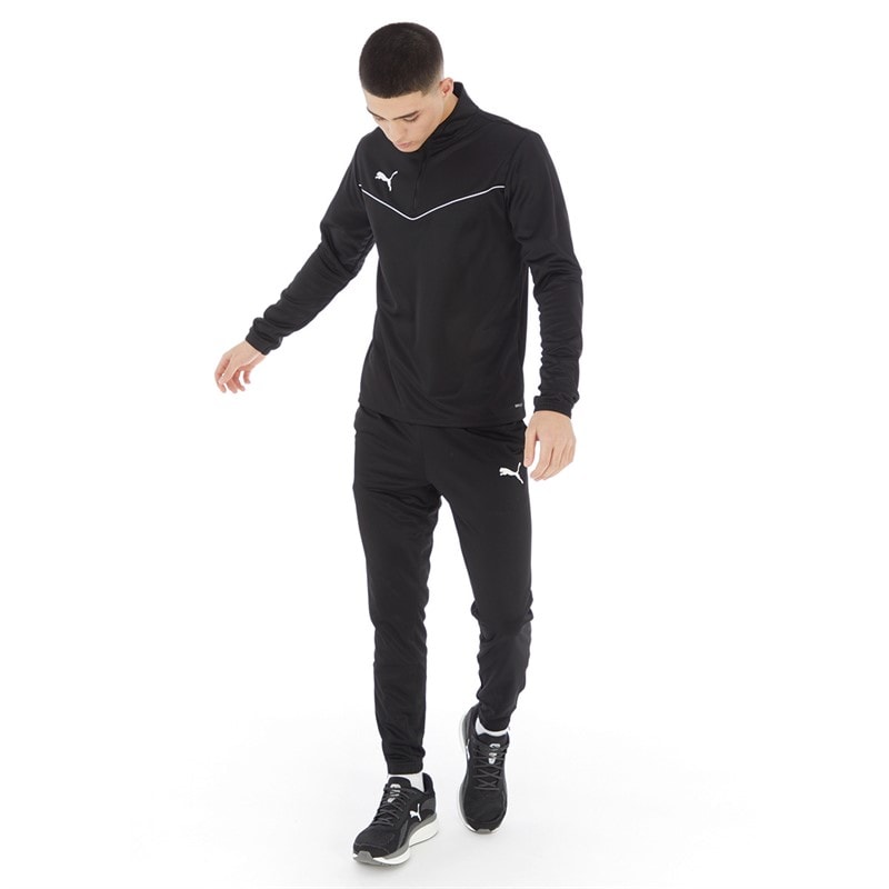Puma Herren teamRISE Poly Performance Sporthosen Schwarz - Bild 3