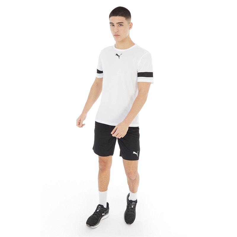 Puma Heren teamRISE Sports Performance Tops Wit - Afbeelding 3