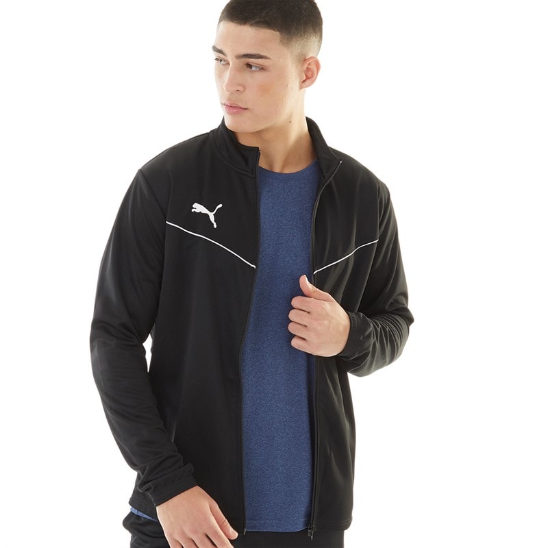 Puma Herren teamRISE Performance Sporttops Schwarz - Bild 3