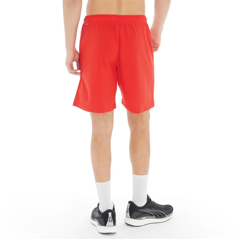 Puma Herren teamRISE Performance Sportshorts Rot - Bild 2