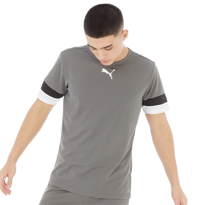 Puma Heren teamRISE Sports Performance Tops Grijs - Afbeelding 1