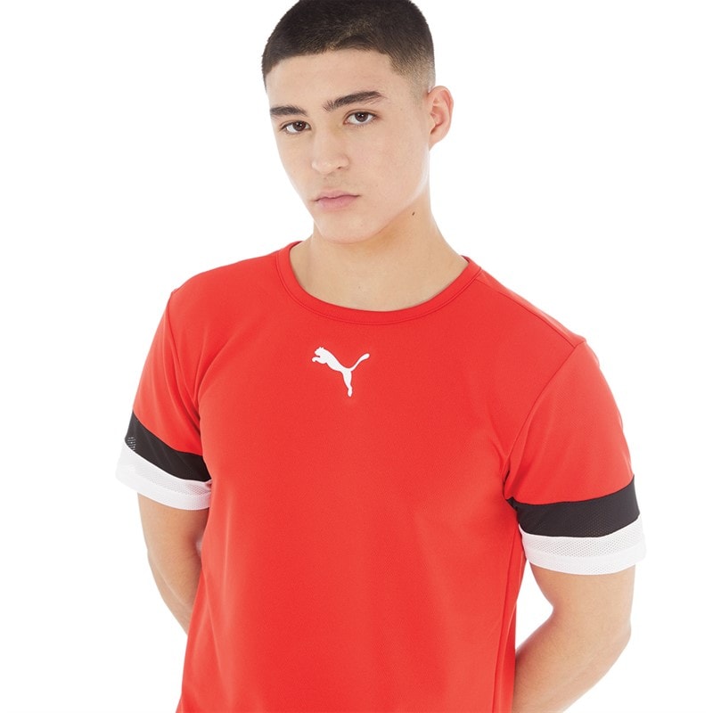 Puma Heren teamRISE Sports Performance Tops Rood - Afbeelding 1