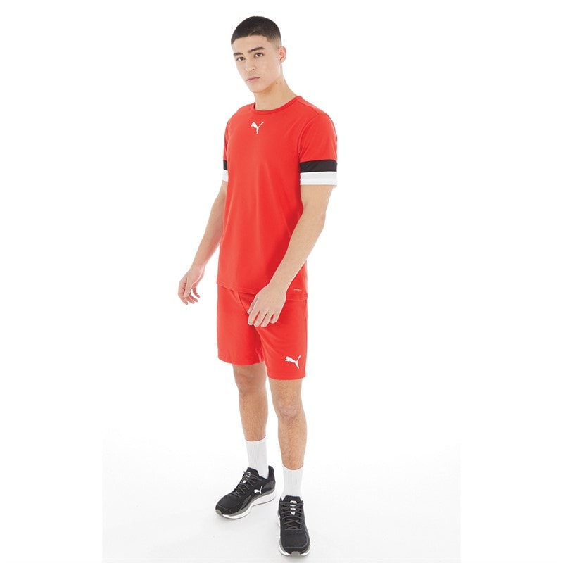Puma Heren teamRISE Sports Performance Tops Rood - Afbeelding 3