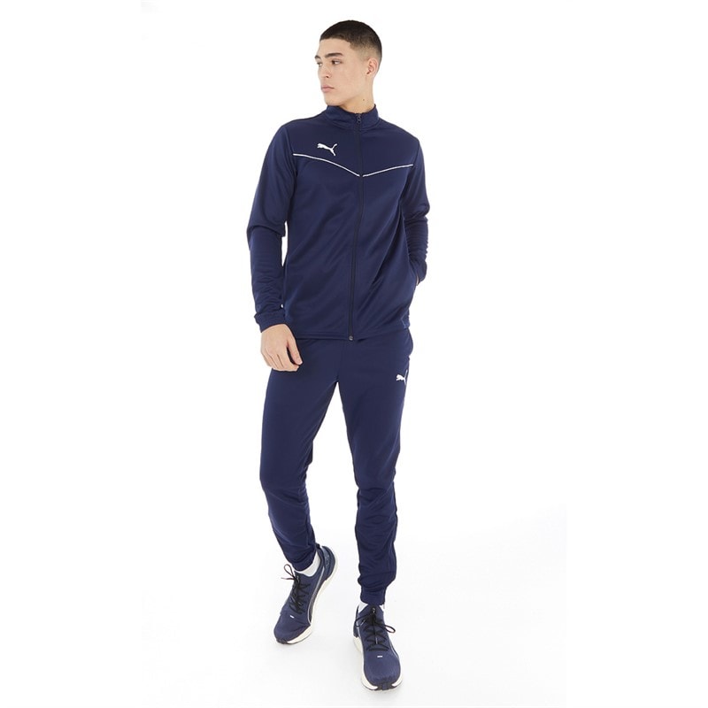 Puma Heren teamRISE Sports Performance Tops Blauw - Afbeelding 3