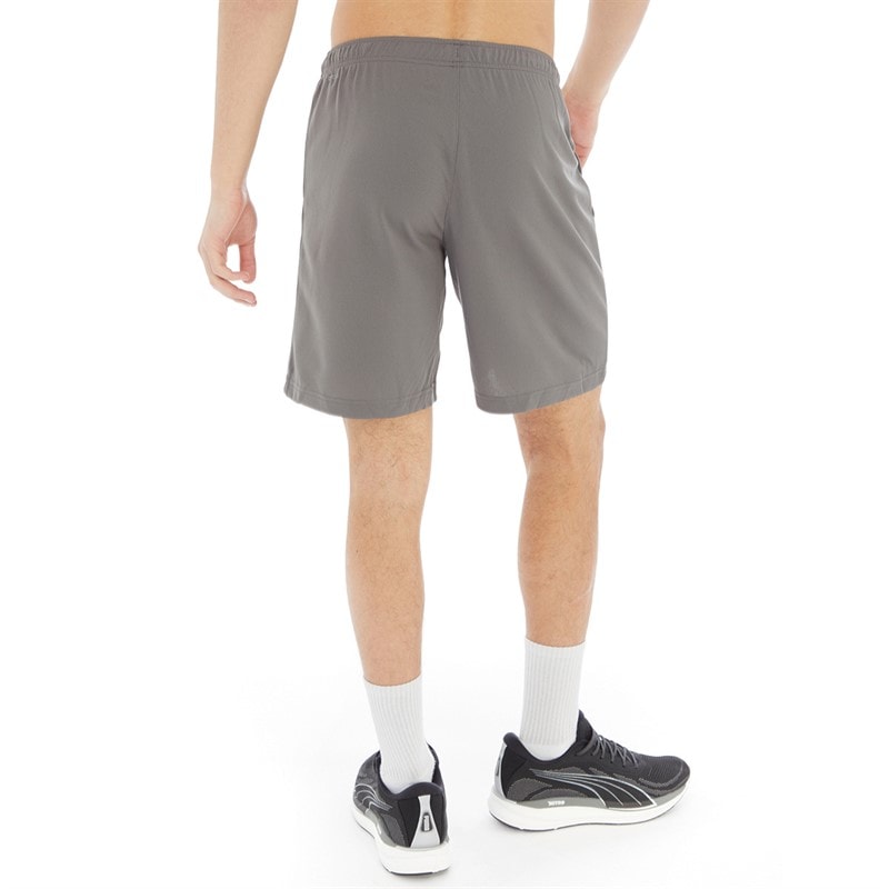 Puma Shorts de Sport Performants teamRISE Homme Gris - Image 2