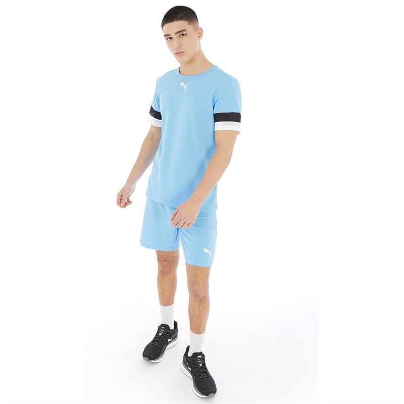 Puma Shorts de Sport Performants teamRISE Homme Bleu - Image 4