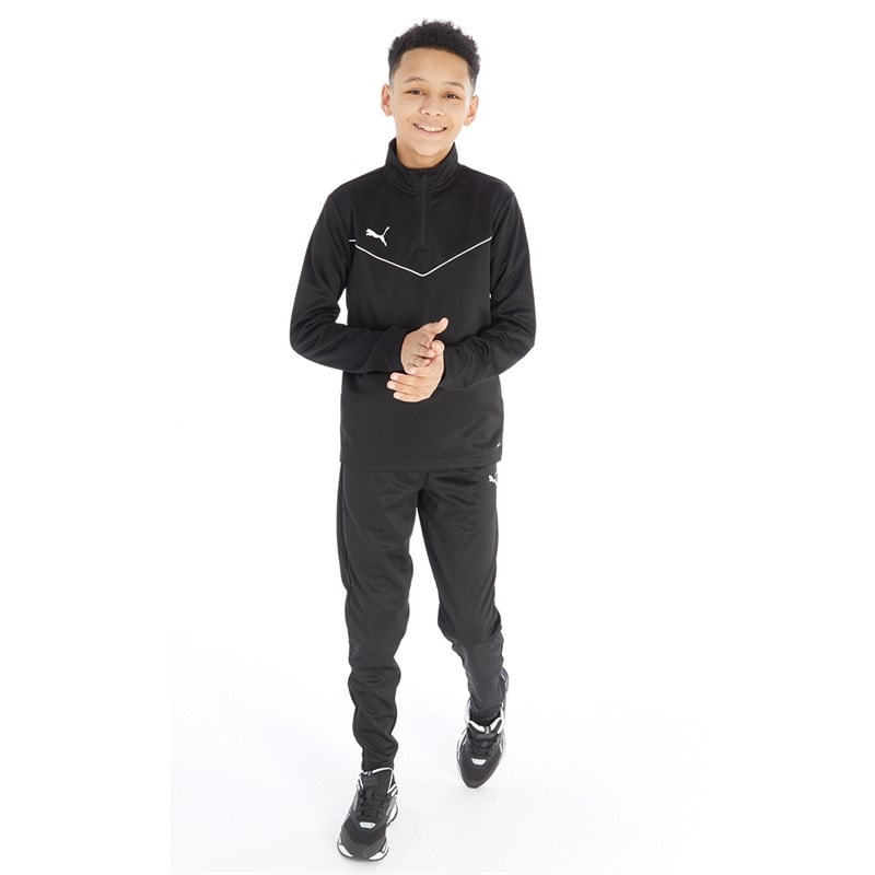 Puma Jongens teamRISE Sports Performance Tops Zwart - Afbeelding 4