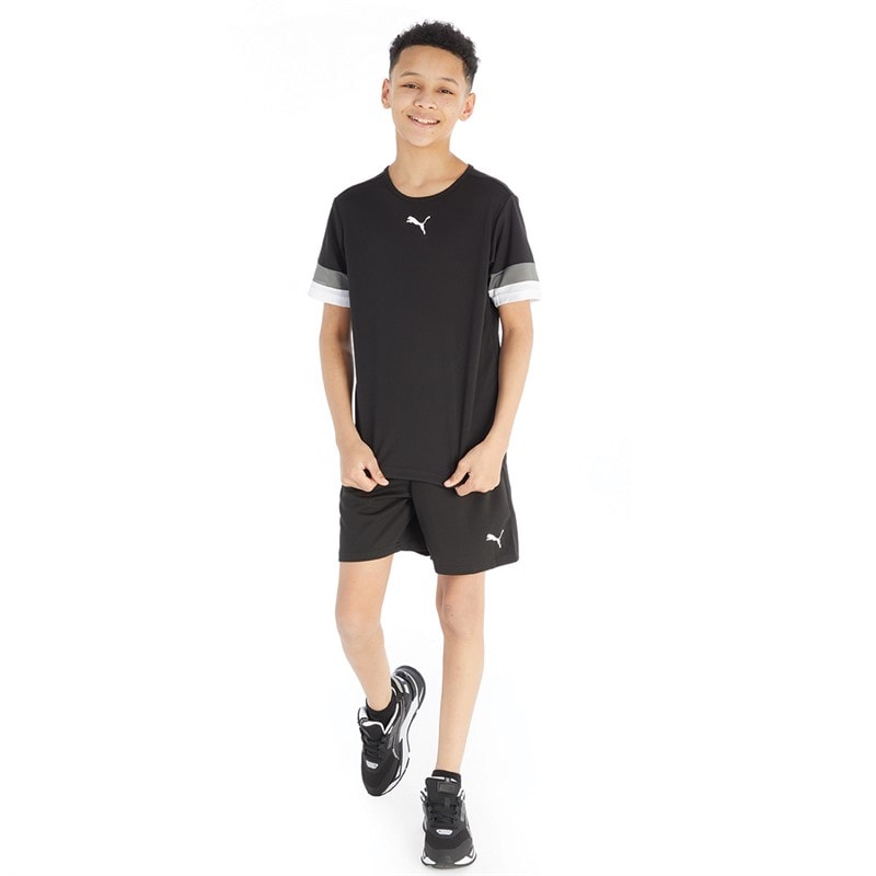 Puma Jongens teamRISE Sports Performance Tops Zwart - Afbeelding 4