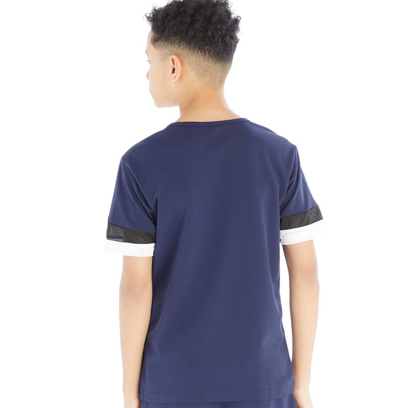 Puma Jungen teamRISE Performance Sporttops Blau - Bild 2