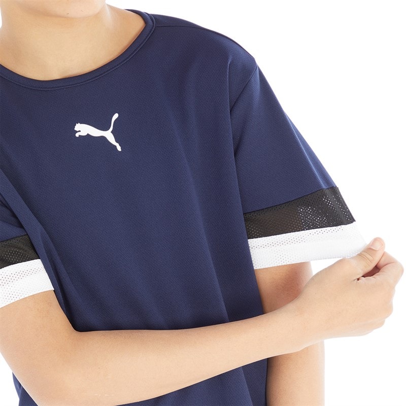 Puma Jungen teamRISE Performance Sporttops Blau - Bild 3