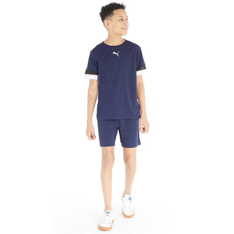 Puma Jungen teamRISE Performance Sporttops Blau - Bild 4