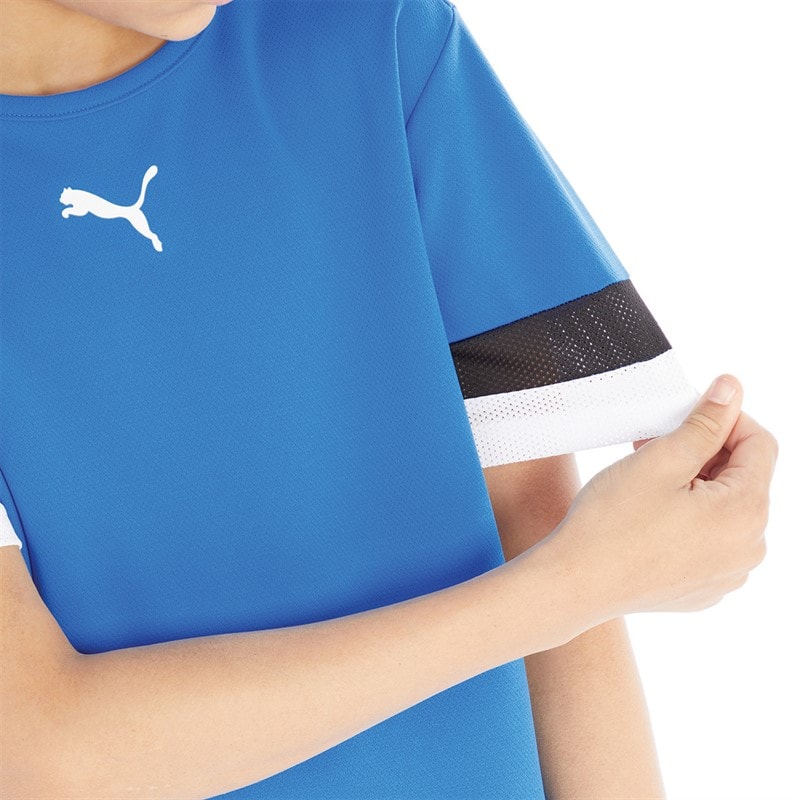 Puma Jongens teamRISE Sports Performance Tops Blauw - Afbeelding 3