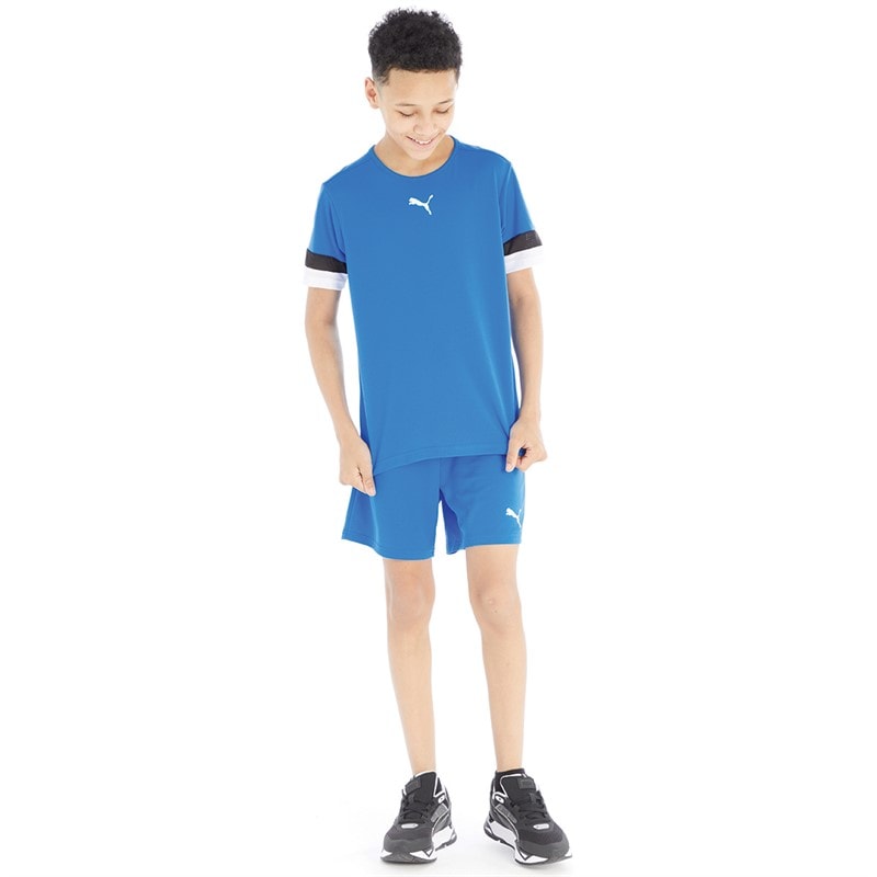 Puma Jongens teamRISE Sports Performance Tops Blauw - Afbeelding 4