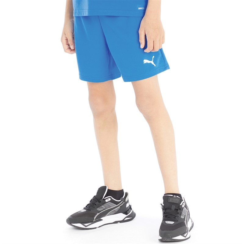 Puma Jongens teamRISE Sportperformance broeken Blauw - Afbeelding 1