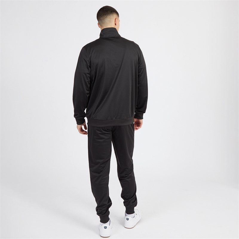 Puma Trainingsanzug Herren mit Paspeln Puma Schwarz - Bild 2