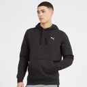 Puma Hoodie mit kleinem Logo Herren Puma Schwarz