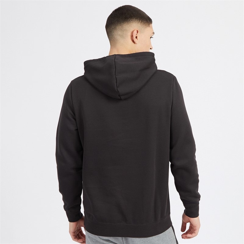 Puma Hoodie mit kleinem Logo Herren Puma Schwarz - Bild 2