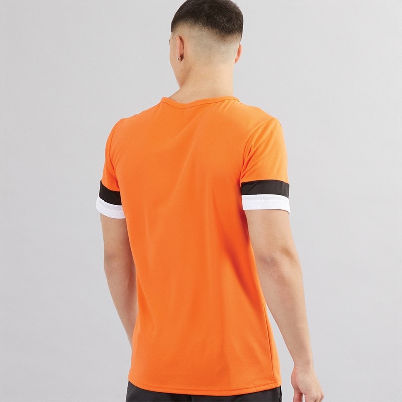 Puma Heren teamRISE Training Jersey Golden Poppy / Puma Black / Puma White - Afbeelding 2