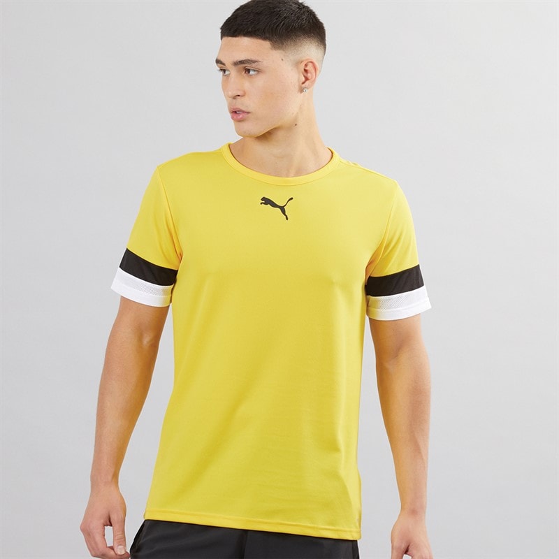 Puma Heren teamRISE Voetbalshirts Geel - Afbeelding 1