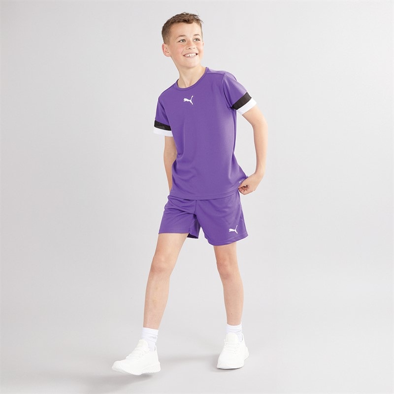 Puma Maillot de Foot teamRISE Garçon Violet - Image 3