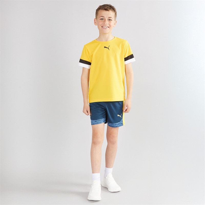 Puma Jongens teamRISE Voetbalshirts Geel - Afbeelding 3