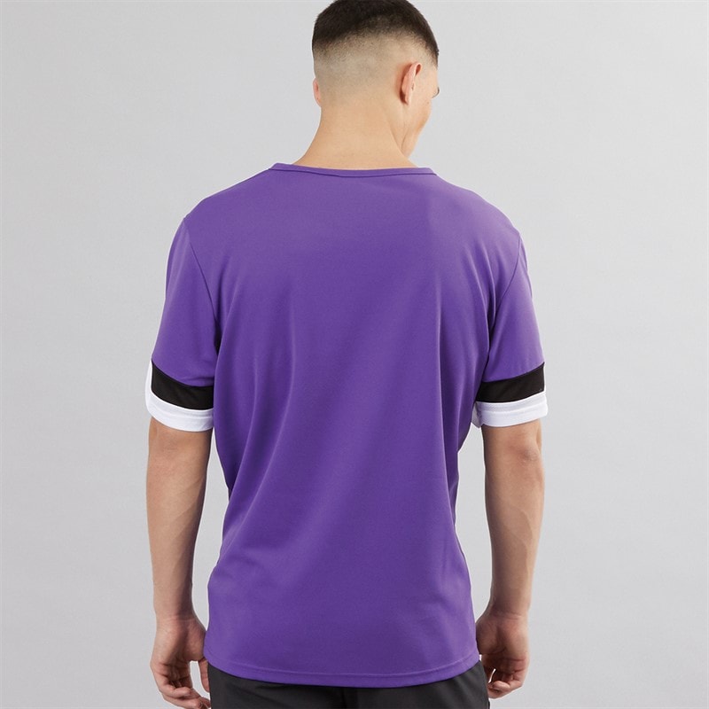 Puma Heren teamRISE Training Jersey Prism Violet / Puma Black / Puma White - Afbeelding 2