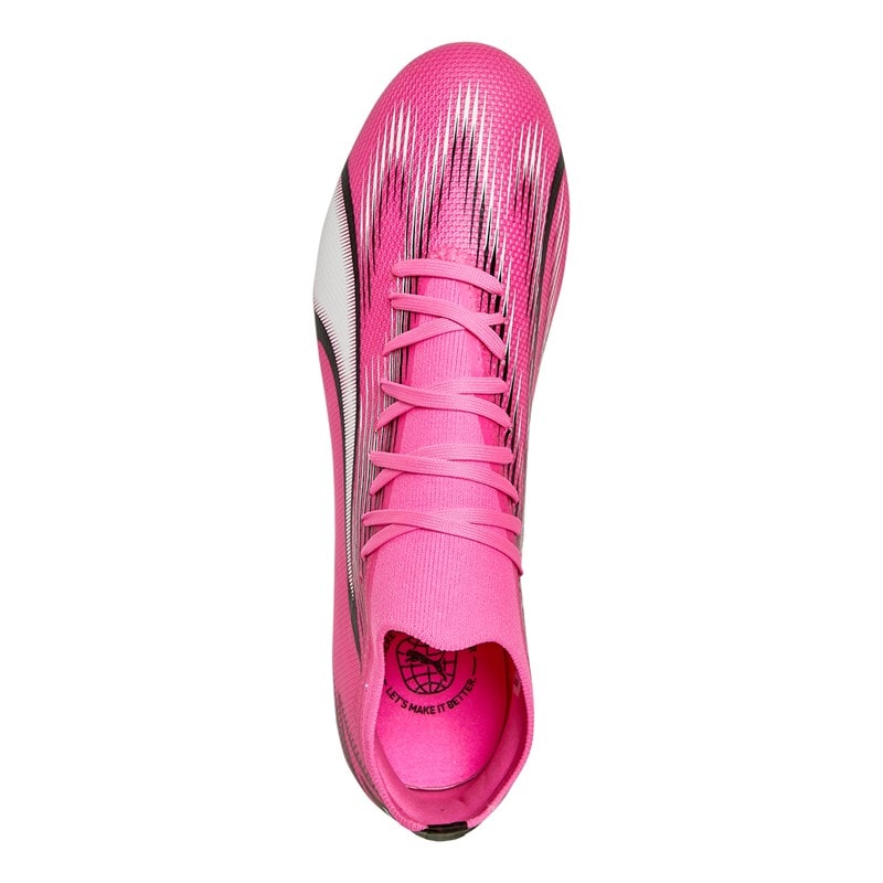 Puma Chaussures de football terrain ferme/artificiel Ultra Match Poison Pink homme - Image 4